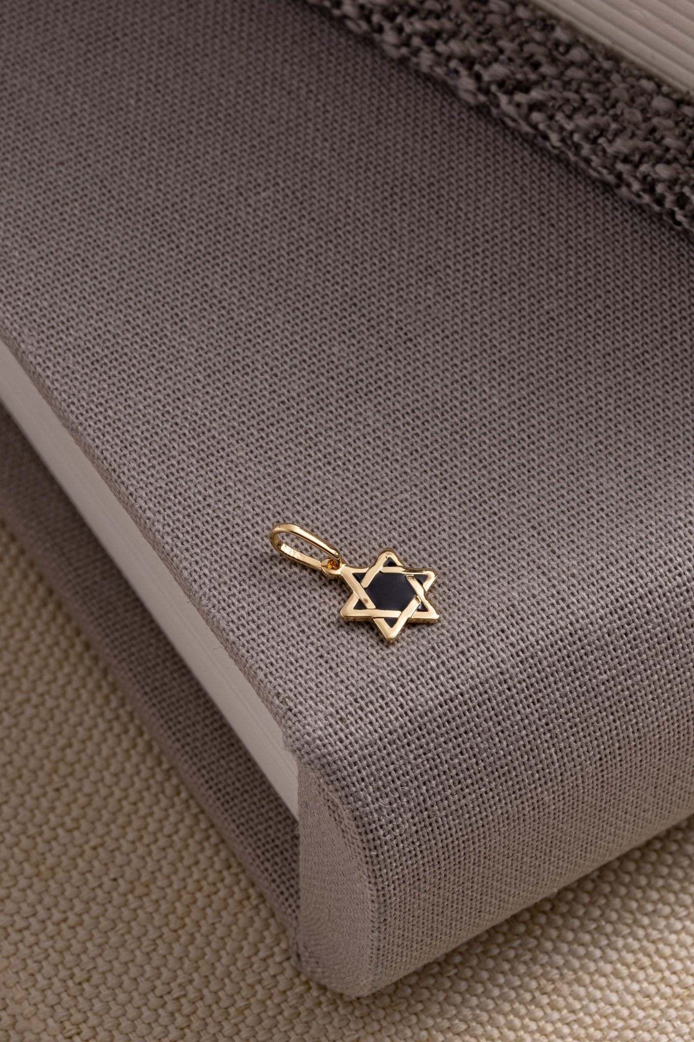 PINGENTE ESTRELA DAVI COM RESINA