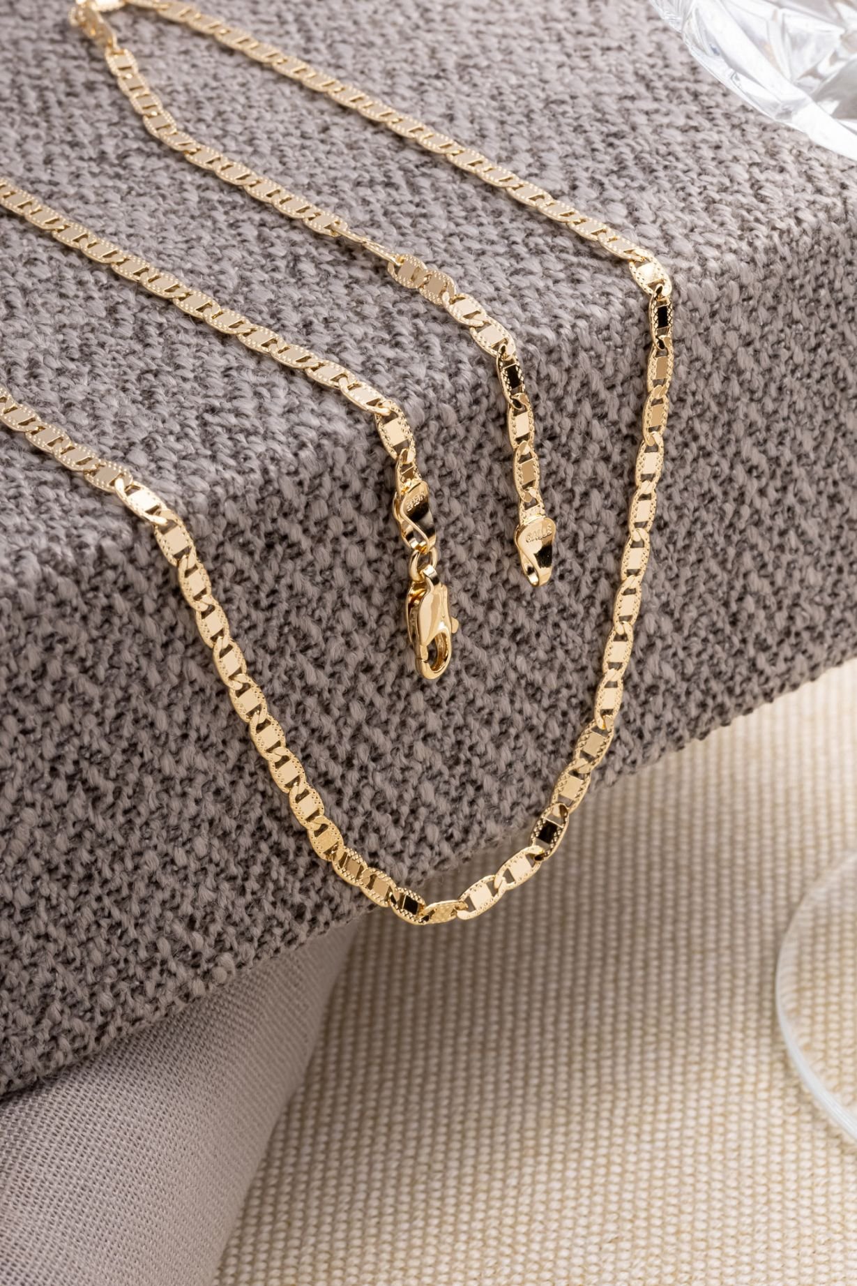 CORRENTE 3MM PALITO BORDA RISCADA 60CM