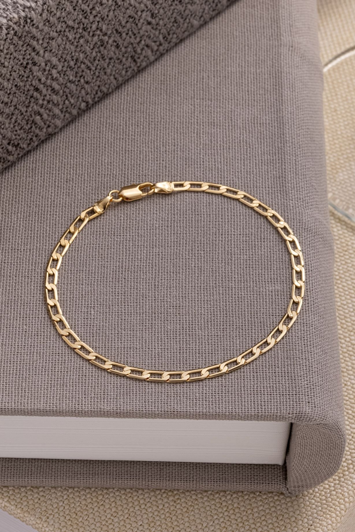 PULSEIRA ELO 3MM LONGO 20CM