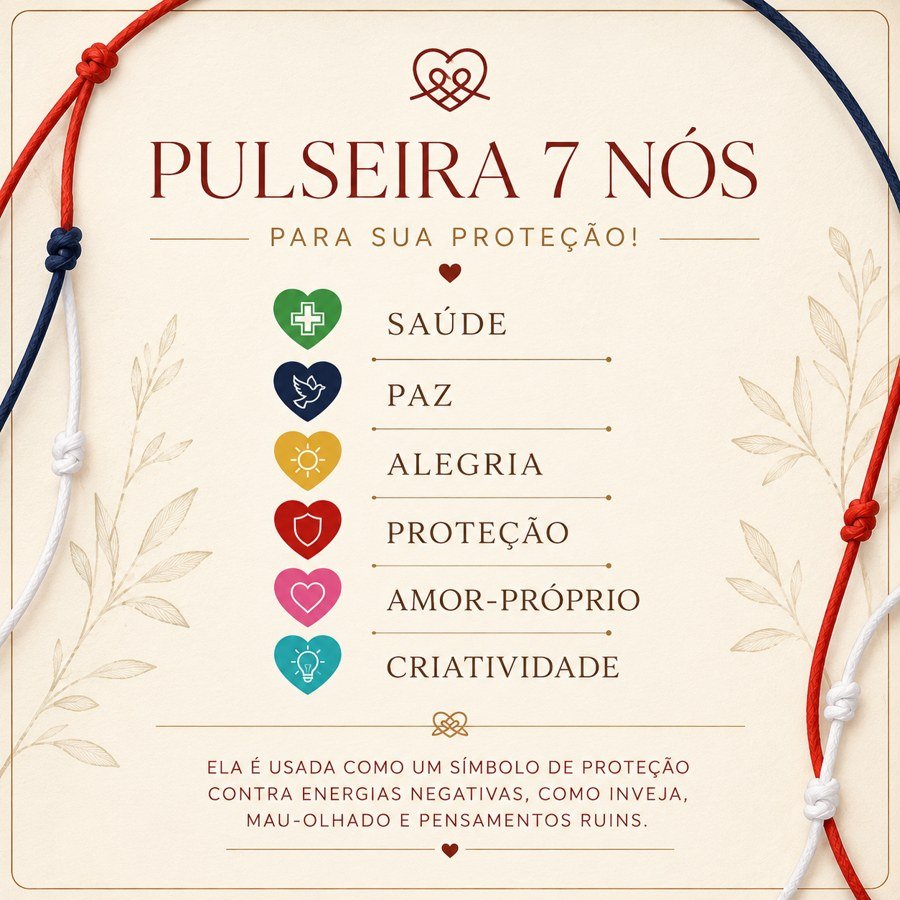 PULSEIRA SETE NÓS DE CETIM COR DE ROSA